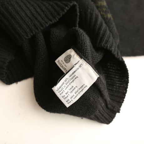 Nordic Pattern Wool Knit Sweater