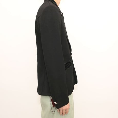 Black Embroidery Tyrolean Jacket
