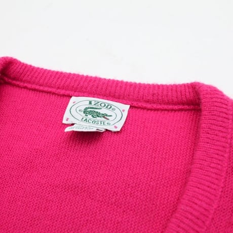 Izod Lacoste V Neck Sweater