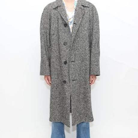 Vintage Tweed Wool Coat
