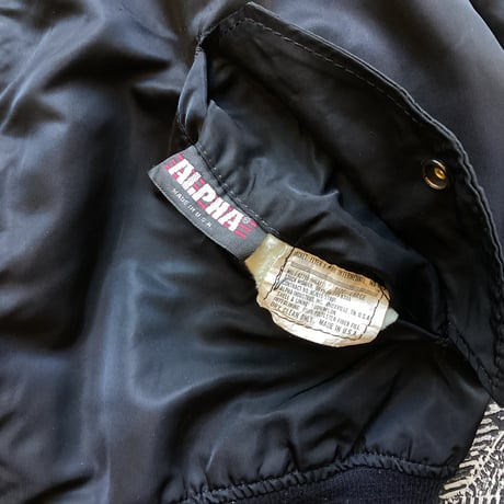 80-90s Alpha MA-1 Flight Jacket