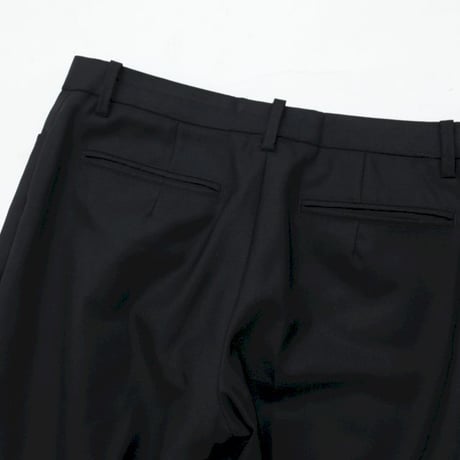 Black Flared Slacks Pants