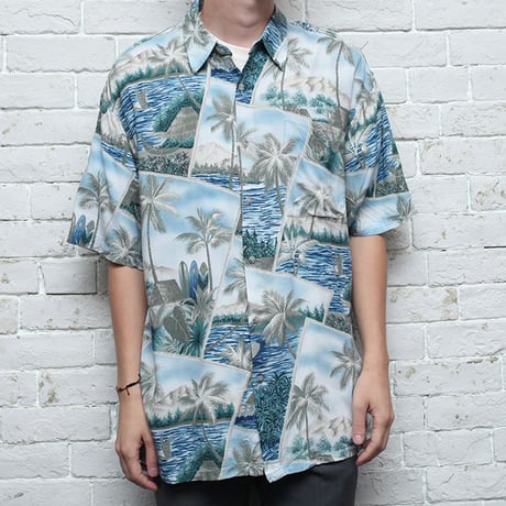 レーヨン ハワイアンシャツ Rayon S/S Shirt