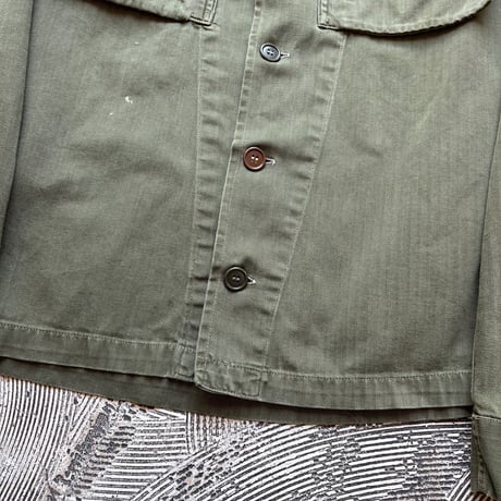 50s Dutch Military "HBT" Jacket