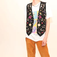 Vintage Embroidery  Vest