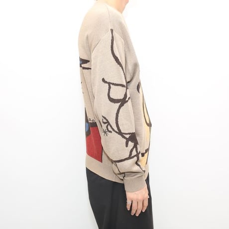 90s Joan Miró Knit Sweater