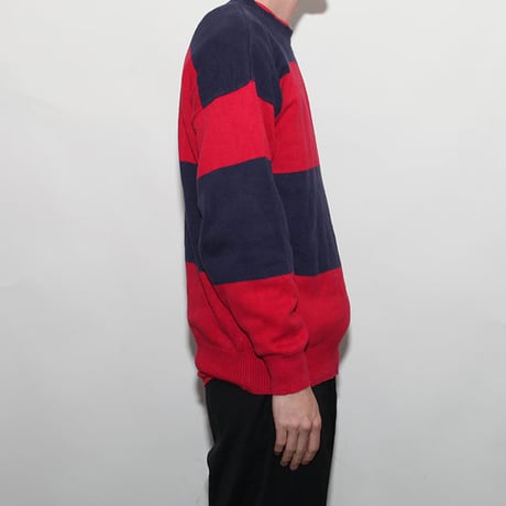 Border Knit Sweater