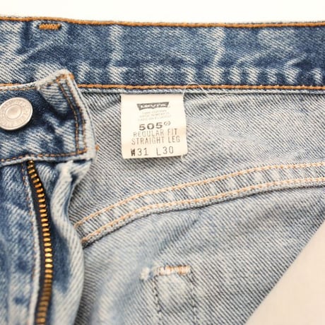Levi's 505 Damage Denim Pants