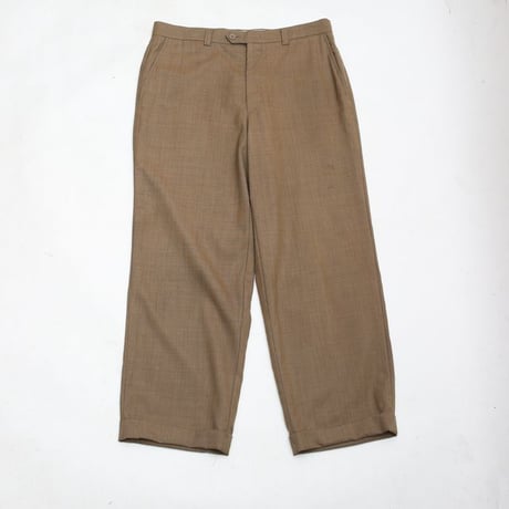 Pure New Wool Plaid Slacks