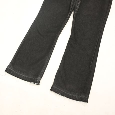 Levi's Wide Flared Black Denim Pants