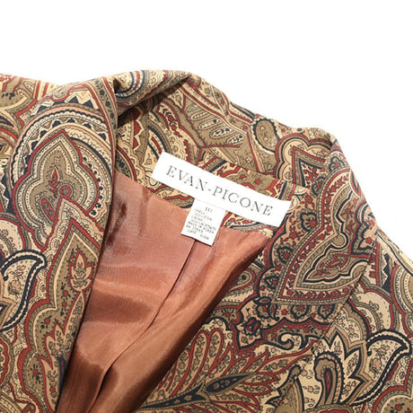 Silk Paisley Jacket