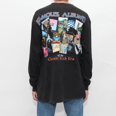Famous Albums of the Classic Rock Era L/S T-Shirt