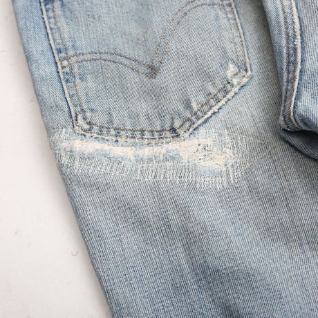 70's Levi's 646 Damaged Flare Denim Pants
