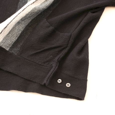 Vintage Open Collared Knit Jacket