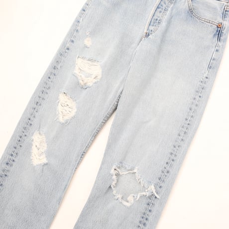 Levi's 501 Damage Denim Pants  MADE IN USA