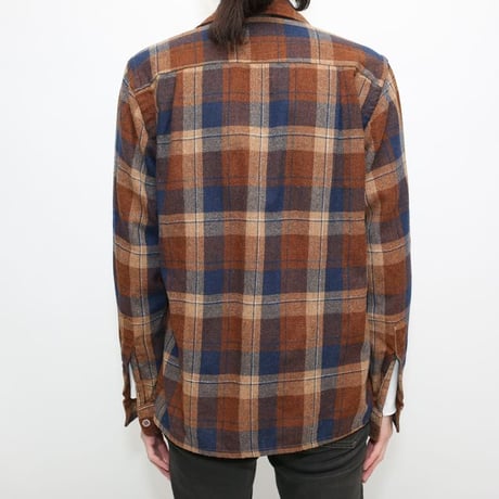 70-80s Woodchopper Wool Plaid Loop Shirt