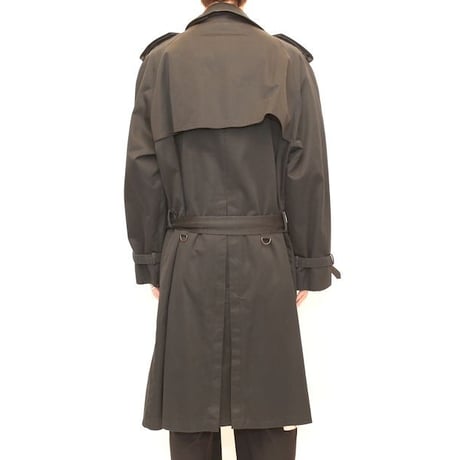 Vintage Black Trench Coat