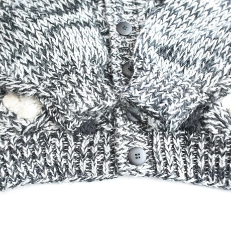 Acrylic Knit Cardigan