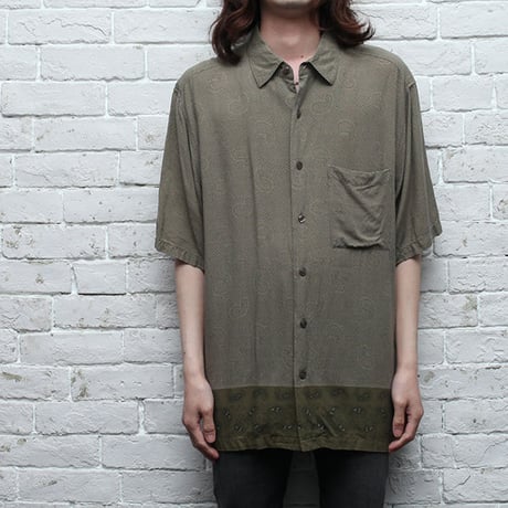 Silk Paisley S/S Shirt