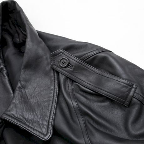 Fake Leather Coat