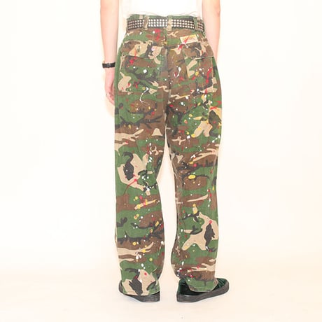 Mix Colors Painted Pants