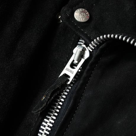 Suede double Leather Jacket