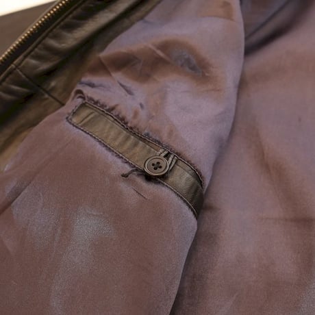 HATHAWAY Black Leather Jacket