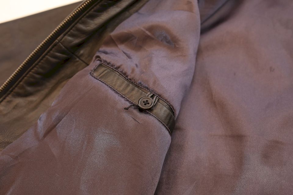 HATHAWAY Black Leather Jacket | Strato