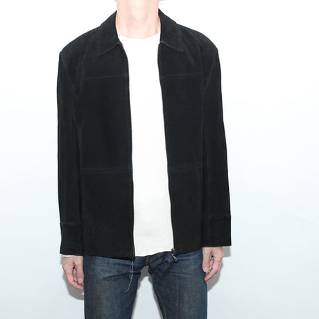 Black Suede Leather Jacket