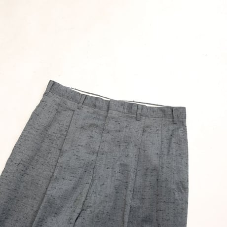 50-60's Pleated Nep Slacks