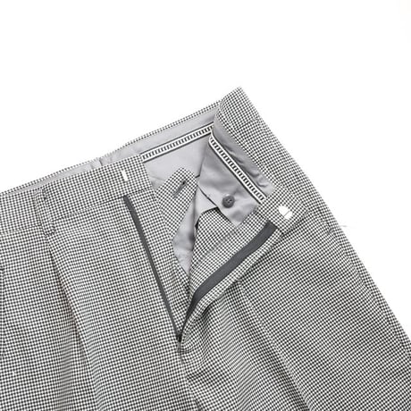 1Tuc Plaid Slacks