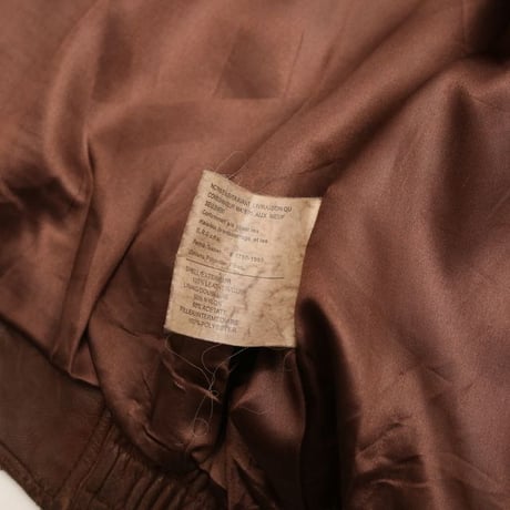 Layered Gimmick Brown Leather Jacket