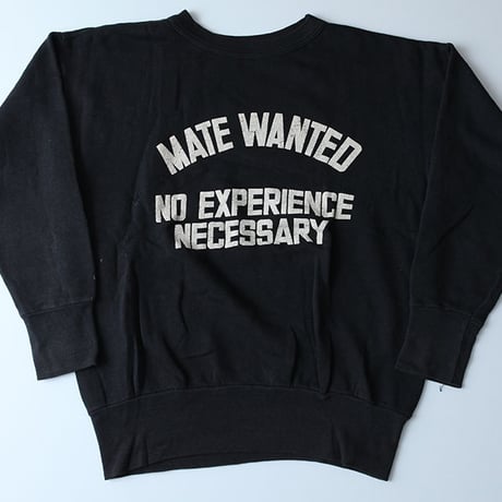 ビンテージ  ブラックスウェット Vintage Sweat Shirt