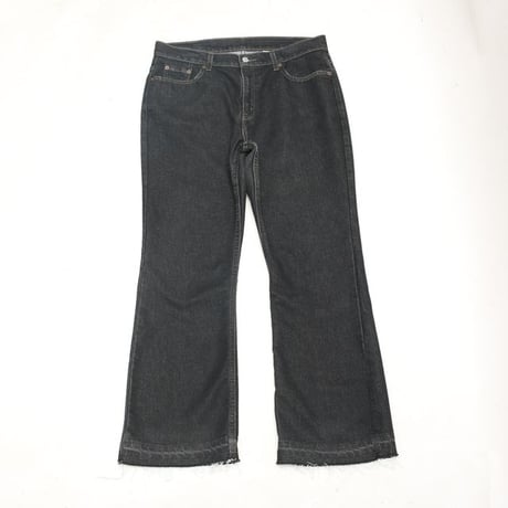 Levi's Wide Flared Black Denim Pants