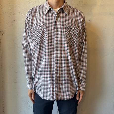 Haband Plaid Print Flannel Shirt