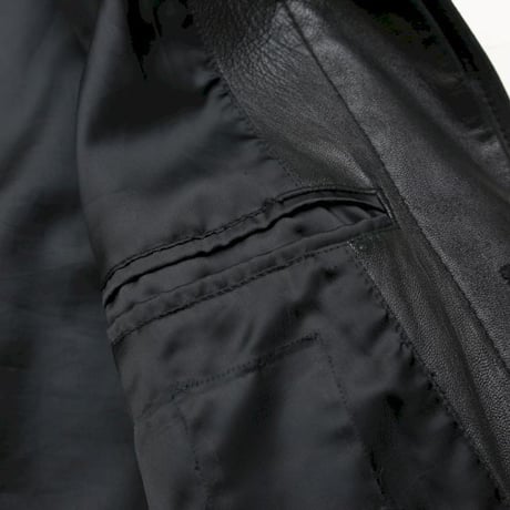 Black Leather Coat