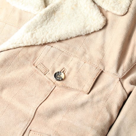 Suede Boa Jacket