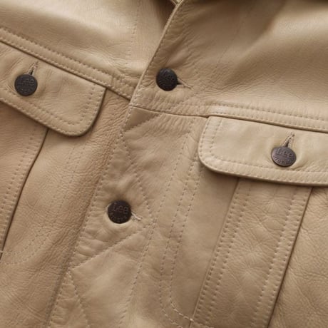 Lee Leather Trucker Jacket