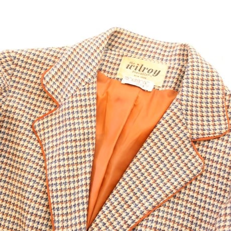 Hound's Tooth Tailored Jacket