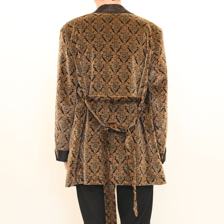 Shawl Collar Gown Jacket