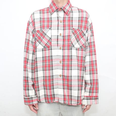 70s BIG MAC Cotton Flannel Plaid Shirt