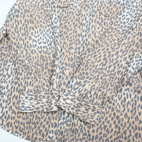 Leopard Pattern L/S Shirt