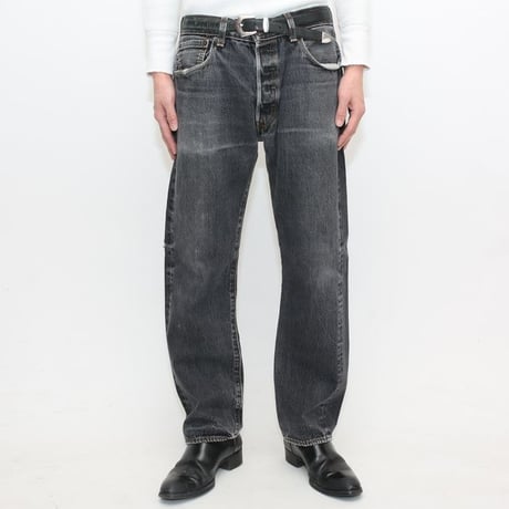 Levi's 501 Black Denim Pants MADE IN MEXIO