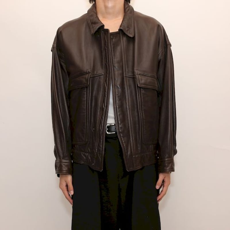 A-2 Type Leather Jacket | Strato