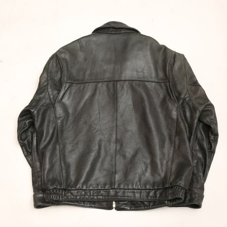 90s Andrew Marc × Wilsons Black Leather Sport Jacket