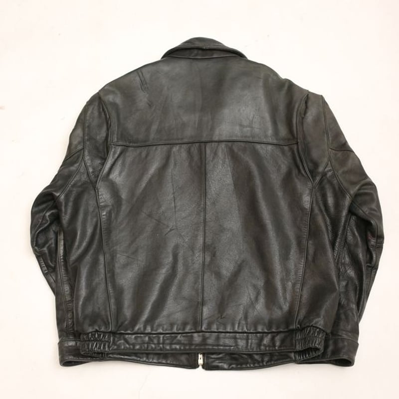 90s Andrew Marc × Wilsons Black Leather Sport J