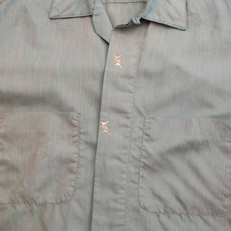 60's Arrow Open Collar L/S Shirt