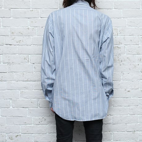 80s クリスチャンディオール ドレスシャツ ストライプ Christian Dior L/S Shirt