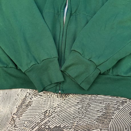70s Thermal Lined Full Zip Sweat Hoodie MADE IN USA