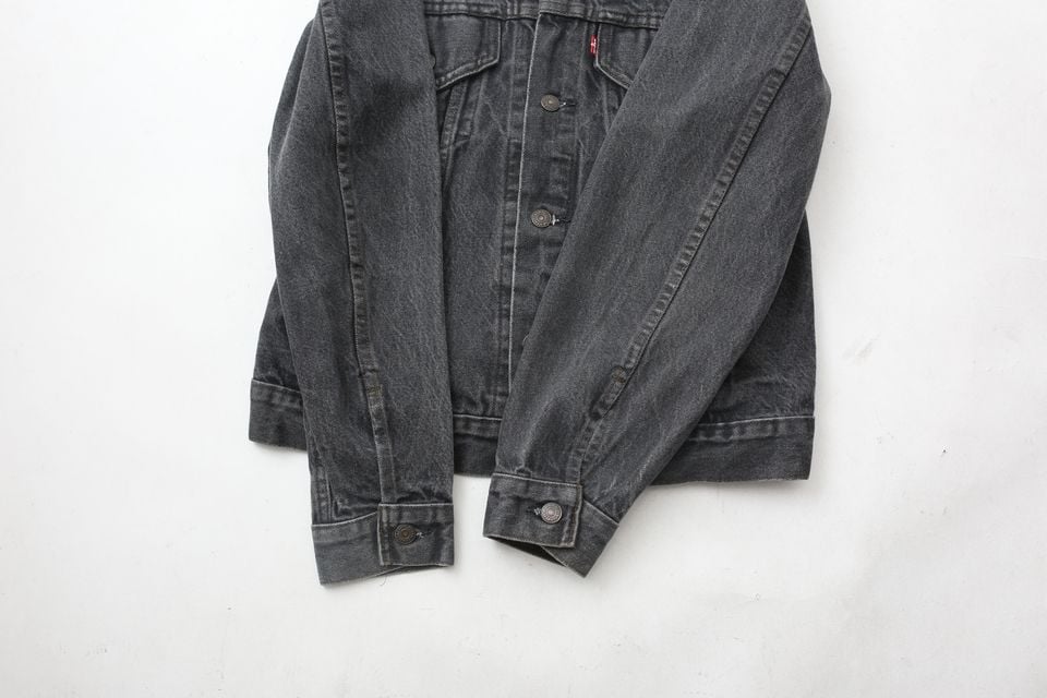 80's Levi's 70506-0259 Black Denim Jacket | Strato 80's Levi's 70506-0259 Black Denim Jacket | Strato